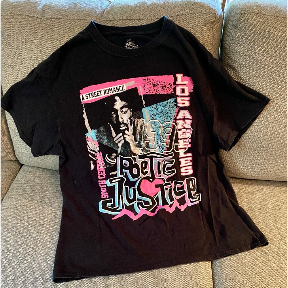 Philcos Poetic Justice A Street Romance Tupac Tee Size 1X 2020 Columbia Pictures